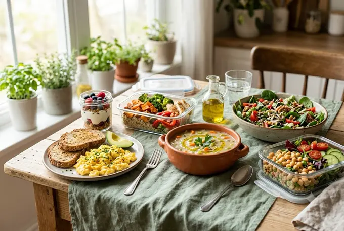 comidas del día a día